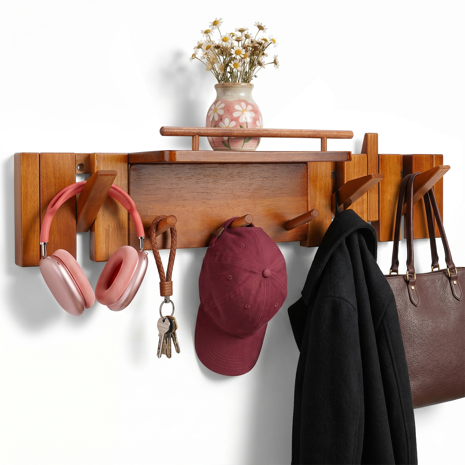 Wall-Mounted Coat Rack